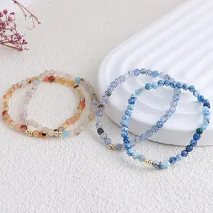 14K Gold Pearl Bracelet for Women Elegant Gentle Purple Freshwater Pearl — feature 5