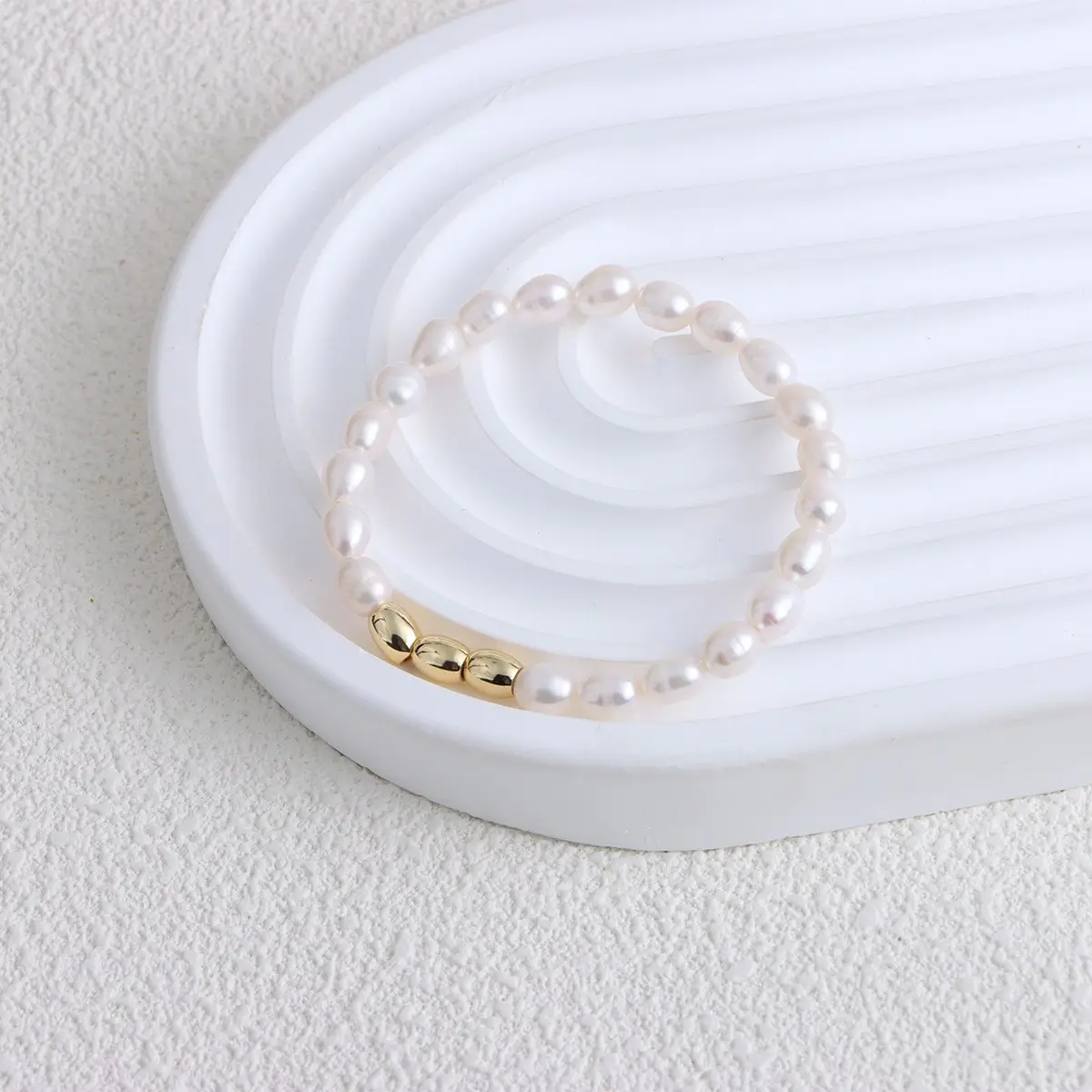 14K Gold Pearl Bracelet for Women Elegant Gentle Purple Freshwater Pearl - Image 18