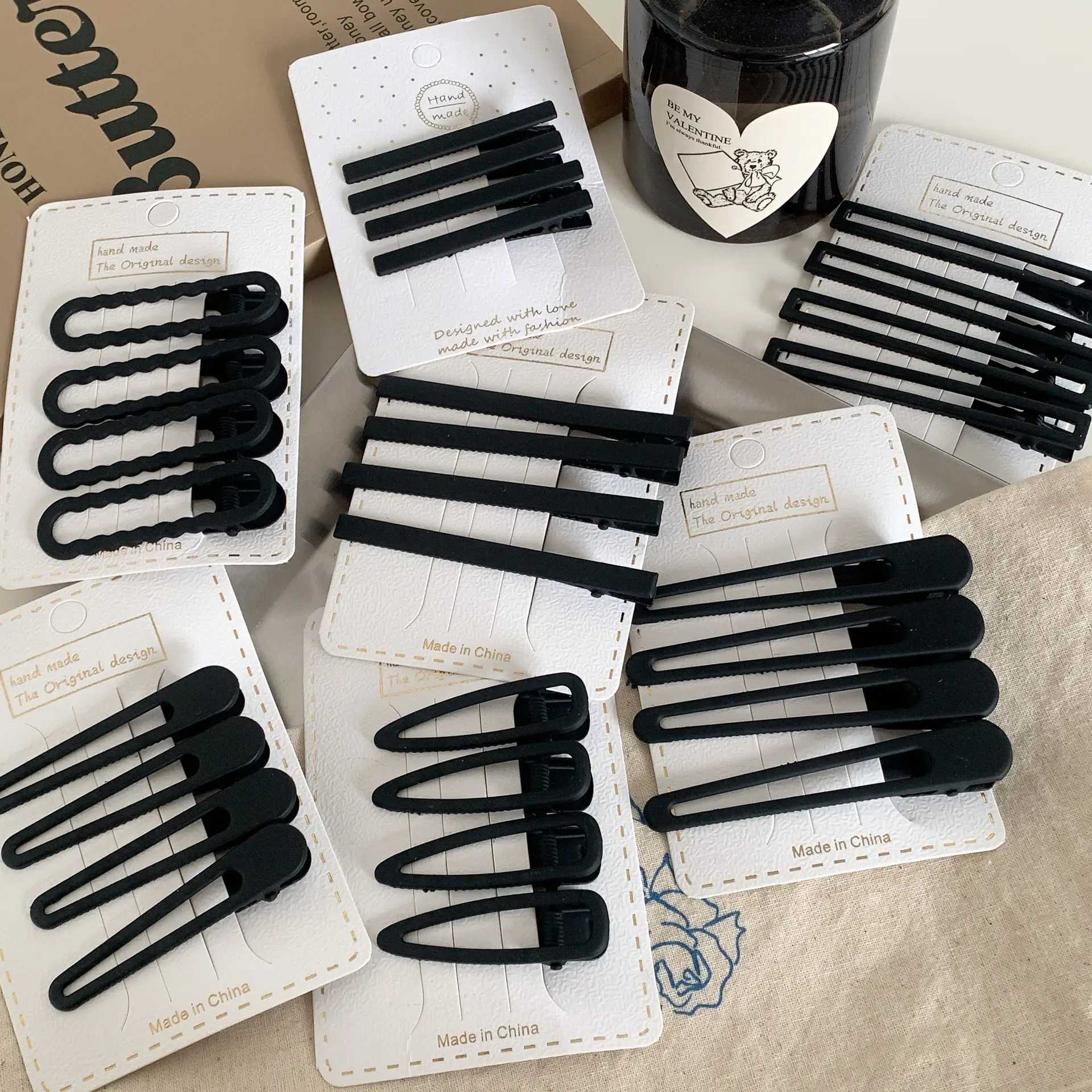 Black Metal Hairpins for Women's Headwear Clips — feature 13