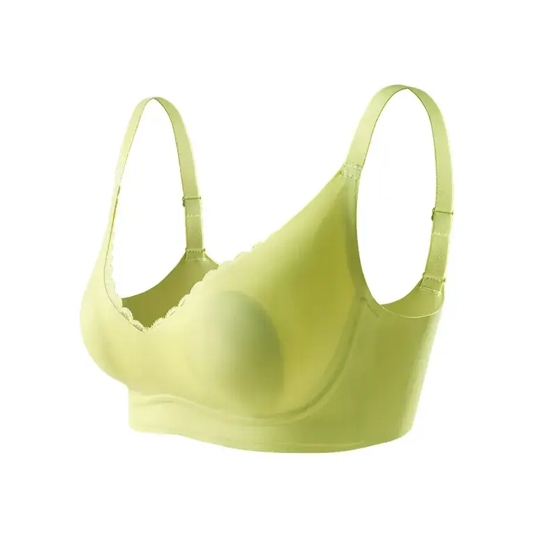 Black Lace-Free Underwire Bra for Women - Image 10