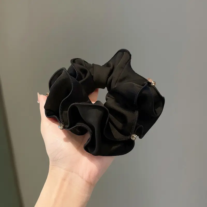 Black Rhinestone Hair Band for Women - Image 4