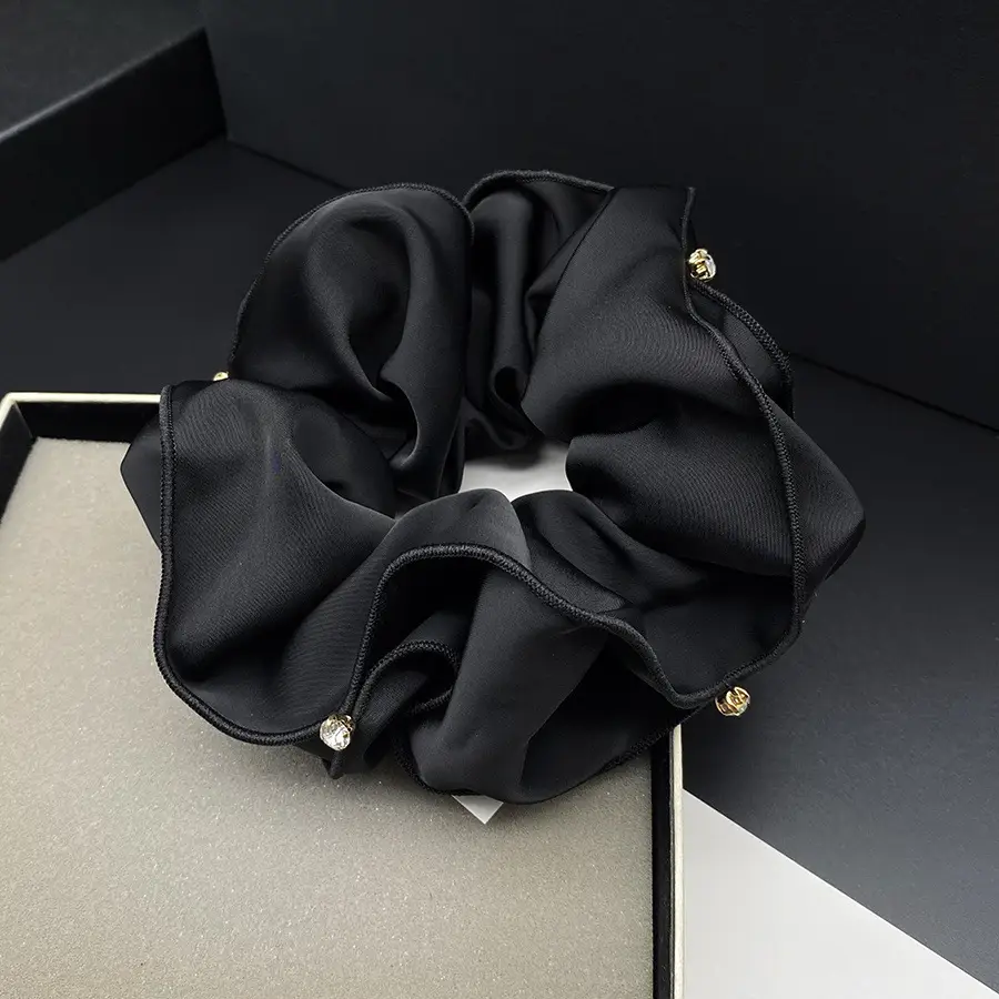 Black Rhinestone Hair Band for Women — feature 9