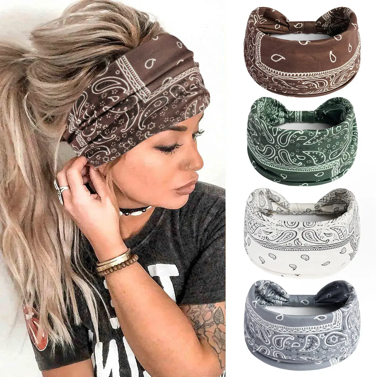Leopard Print Elastic Hair Band for Women — feature 22