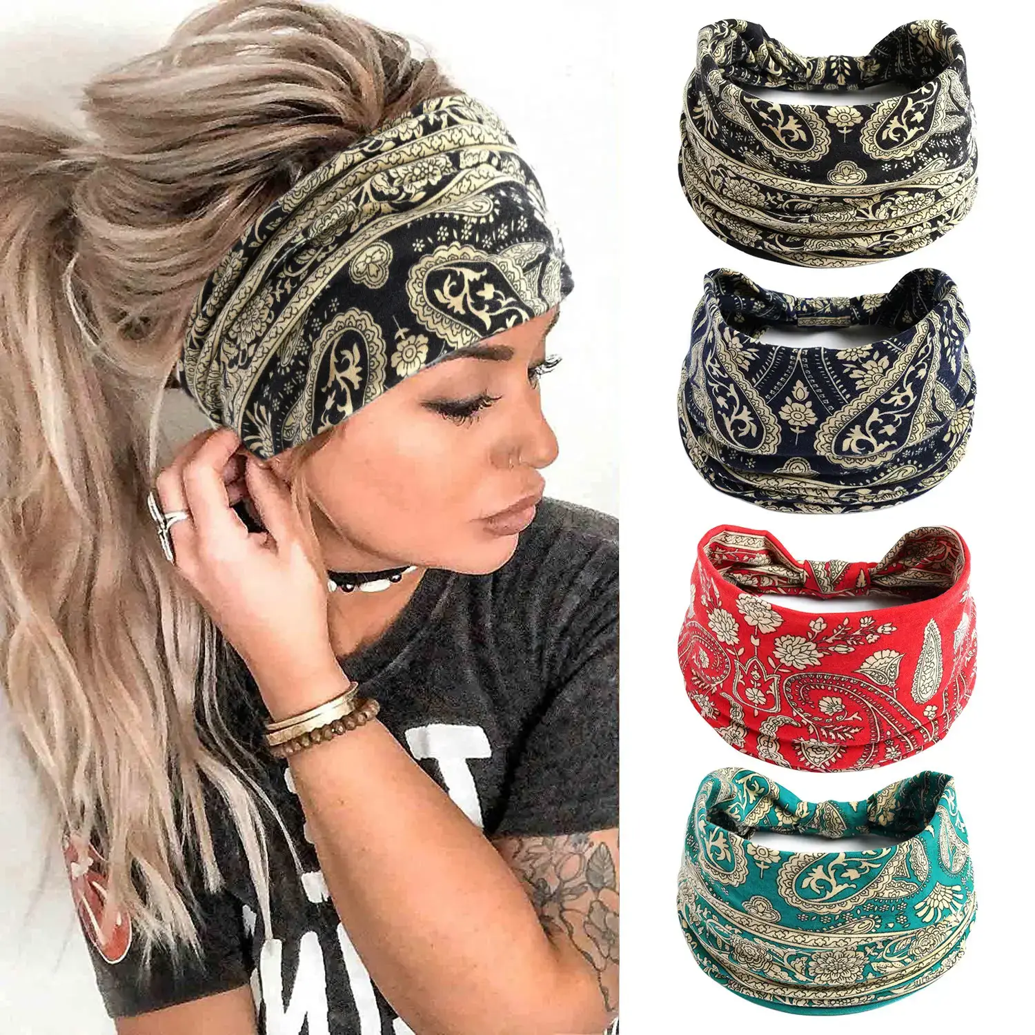 Leopard Print Elastic Hair Band for Women — feature 26