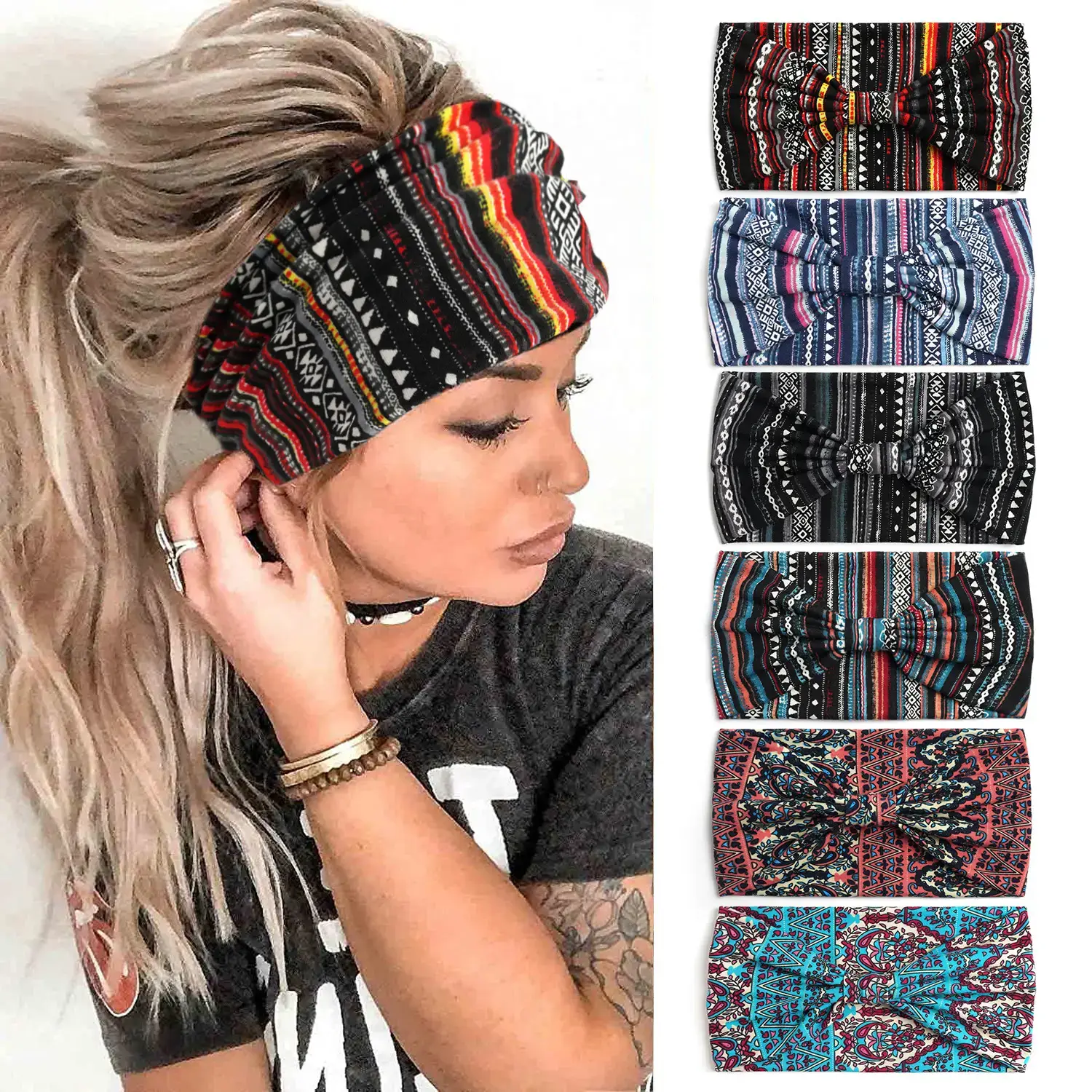 Leopard Print Elastic Hair Band for Women — feature 36