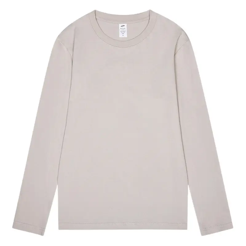 Men's Black Cotton Long Sleeve T-Shirt