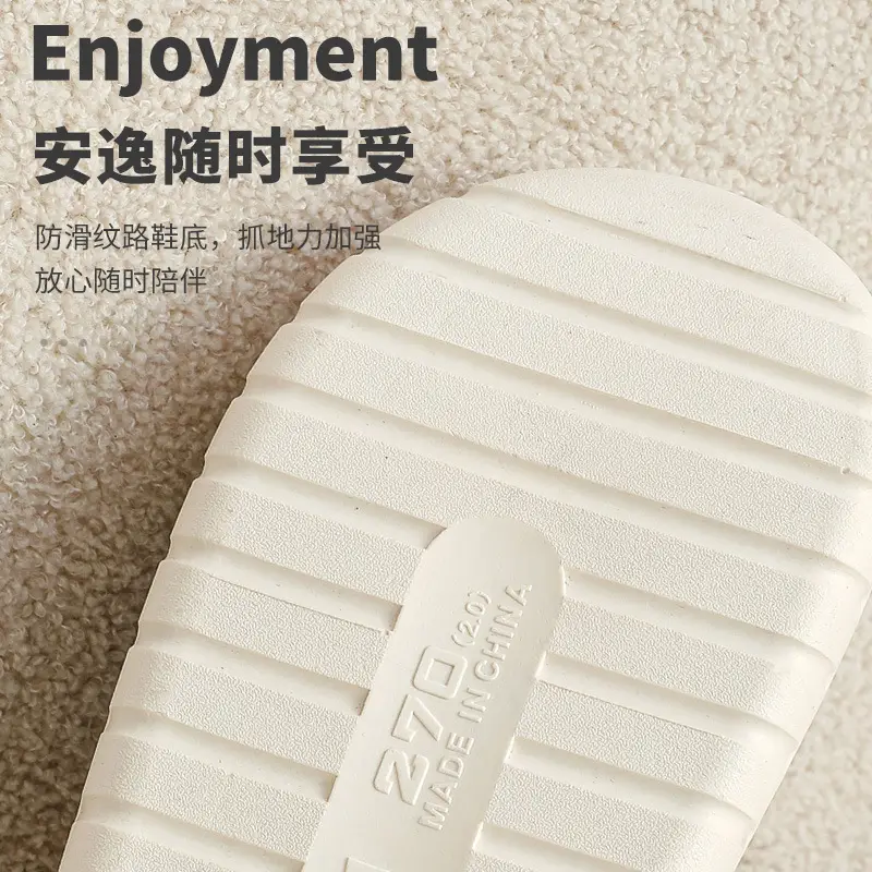 Waterproof Cotton Slippers for Women 2026 New Model Indoor Home Autumn and Winter Slippers with Fleece Lining, Warm, Non-Slip, Thick-Soled, for Men and Women - Image 8