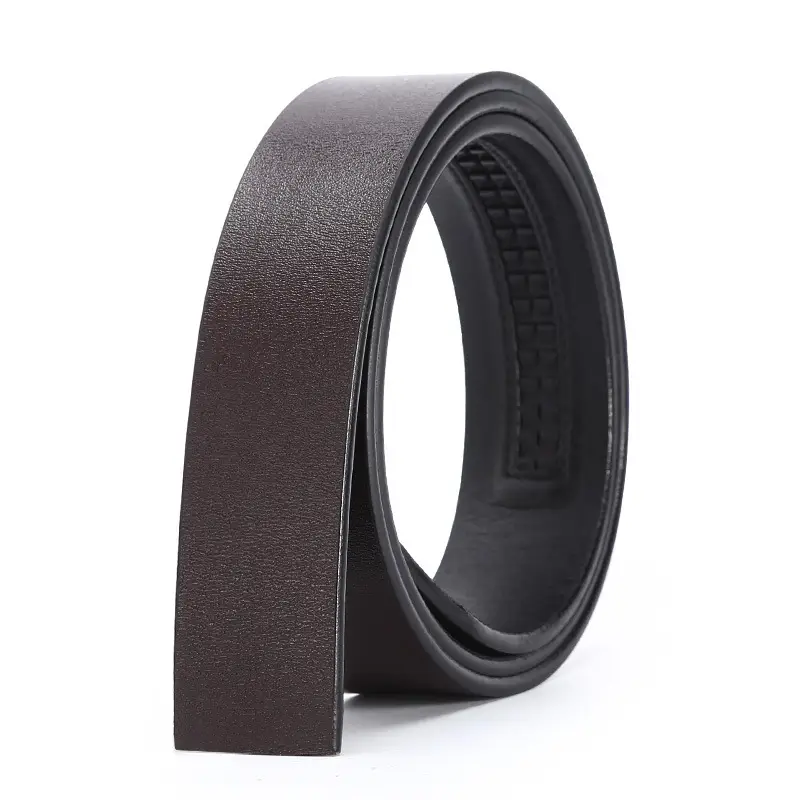 Men's Black Croc Leather Belt with Automatic Buckle - Image 10