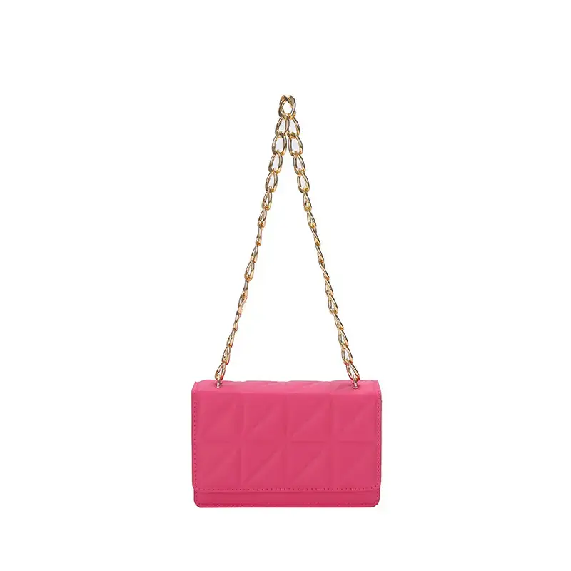 New Rhombus Chain Bag Candy Color Women's Casual Shoulder Bag - Image 5