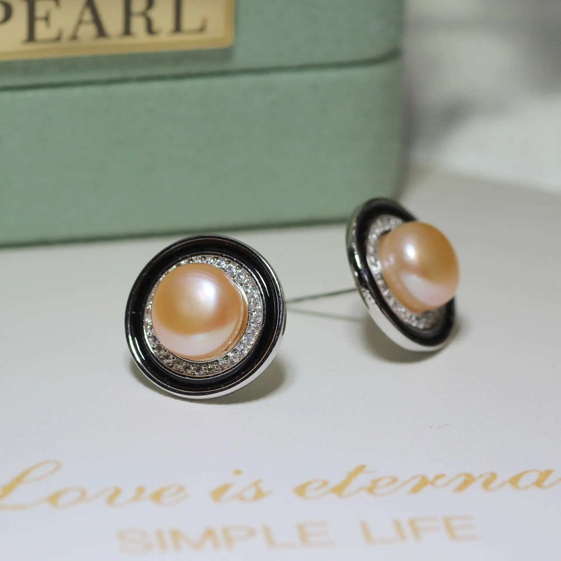 S925 Silver Pearl Earrings Niche Style Trendy — feature 3