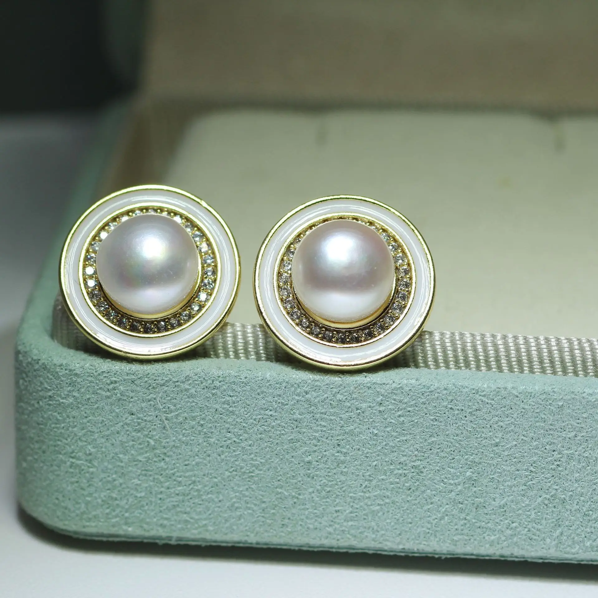 S925 Silver Pearl Earrings Niche Style Trendy — feature 9