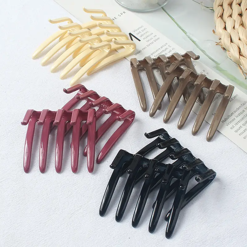 Frosted Cross Hairpin Headdress Women's Fashion