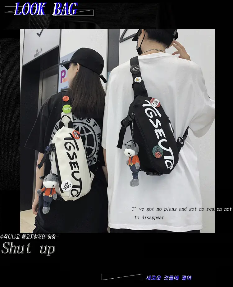 Trendy Japanese-style Crossbody Bag for Men — feature 4