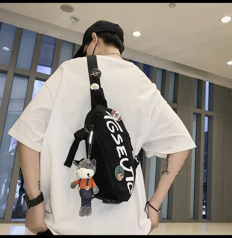 Trendy Japanese-style Crossbody Bag for Men — feature 9