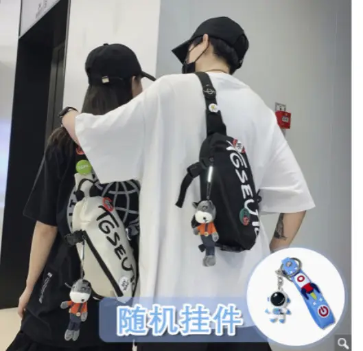 Trendy Japanese-style Crossbody Bag for Men - Image 3