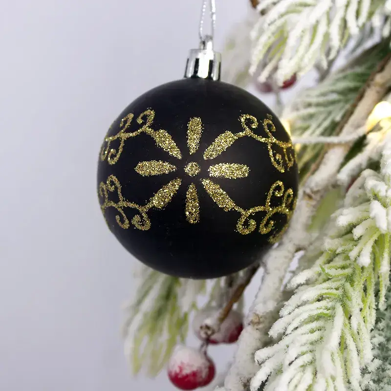 Cross-Country Christmas Ball Decor 44Pcs Electroplated 3-6cm - Image 21