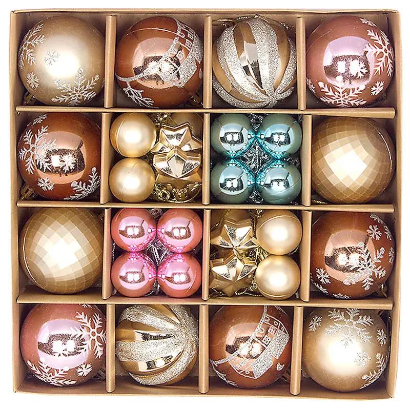 Cross-Country Christmas Ball Decor 44Pcs Electroplated 3-6cm — feature 10