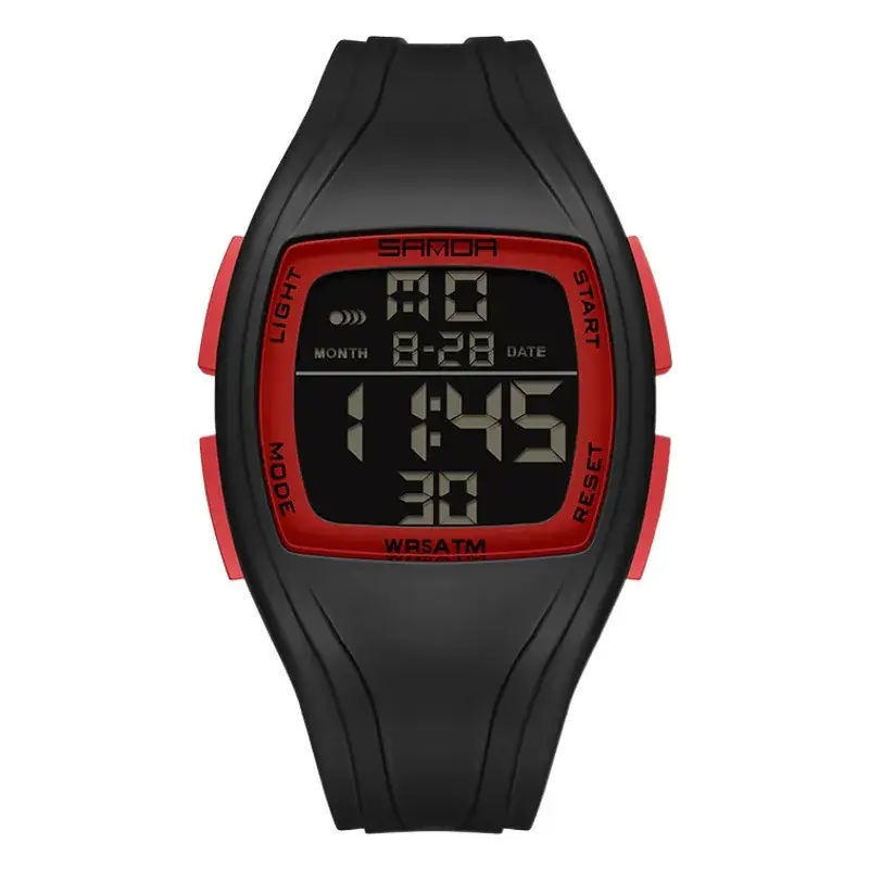 Sanda Waterproof Digital Alarm Clock with Time Chime