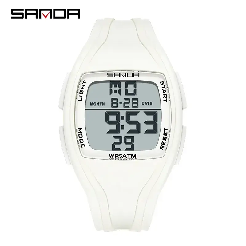 Sanda Waterproof Digital Alarm Clock with Time Chime - Image 5