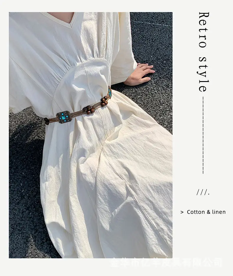 Ethnic Waist Chain Belt Artistic Retro Dress Accessories — feature 11