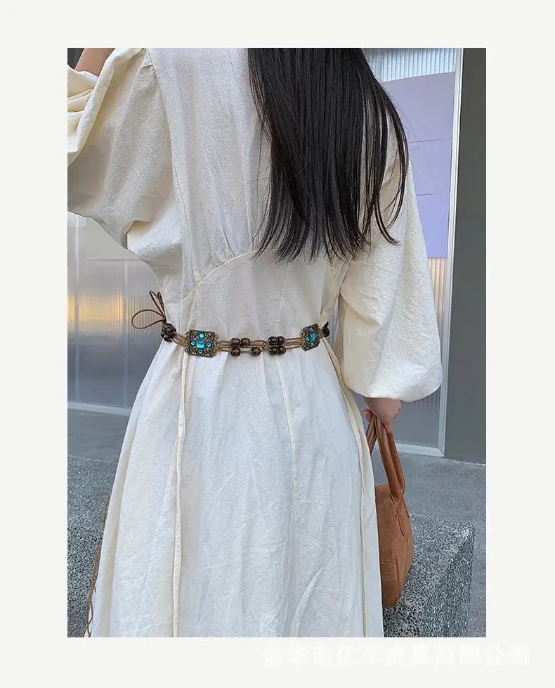Ethnic Waist Chain Belt Artistic Retro Dress Accessories — feature 12