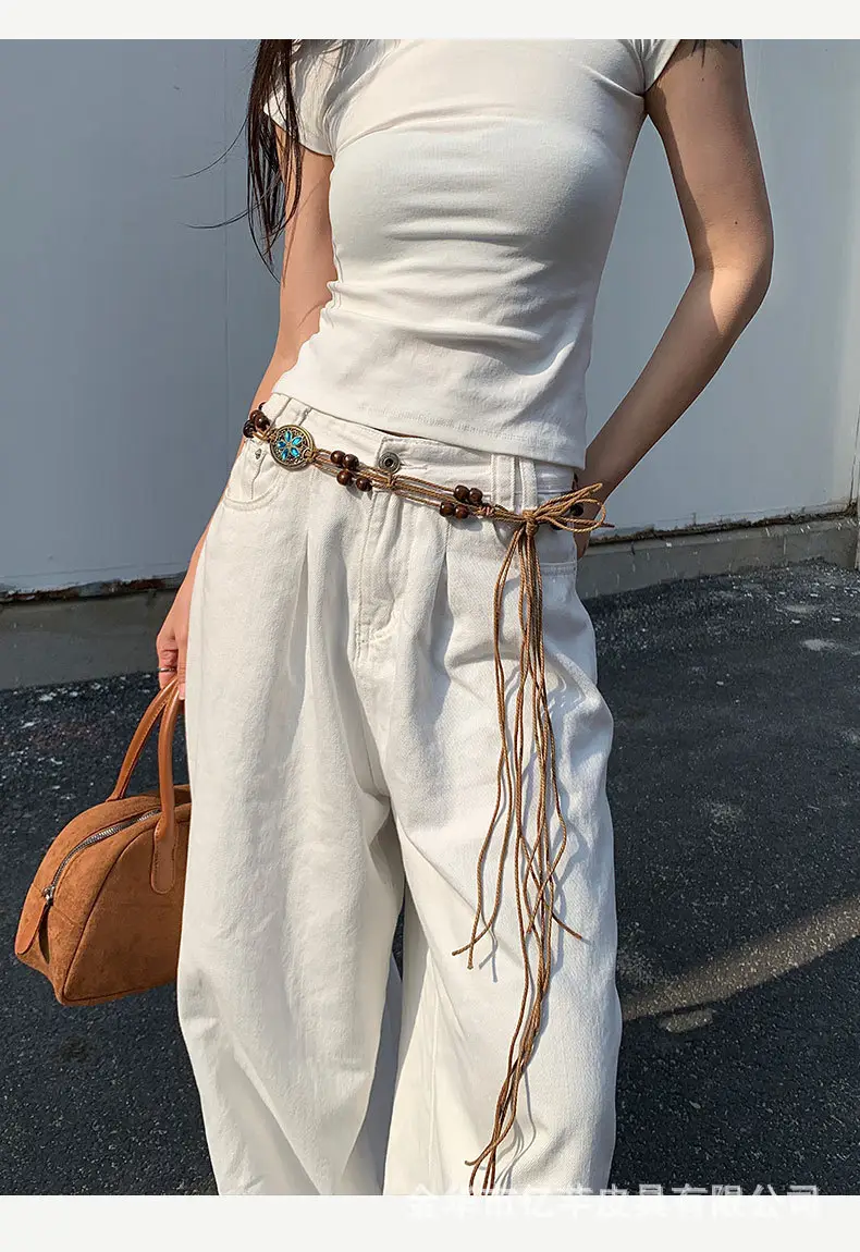 Ethnic Waist Chain Belt Artistic Retro Dress Accessories — feature 18