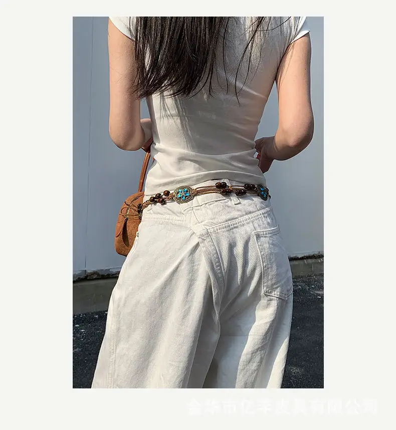 Ethnic Waist Chain Belt Artistic Retro Dress Accessories — feature 19