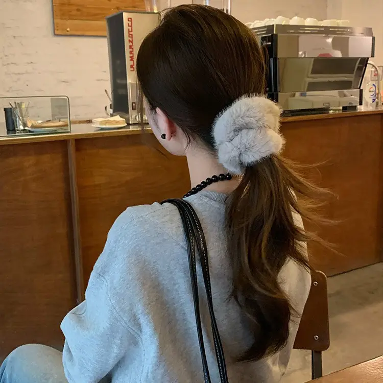 Soft Plush Hair Bands for Women 2023 New Arrival - Image 7