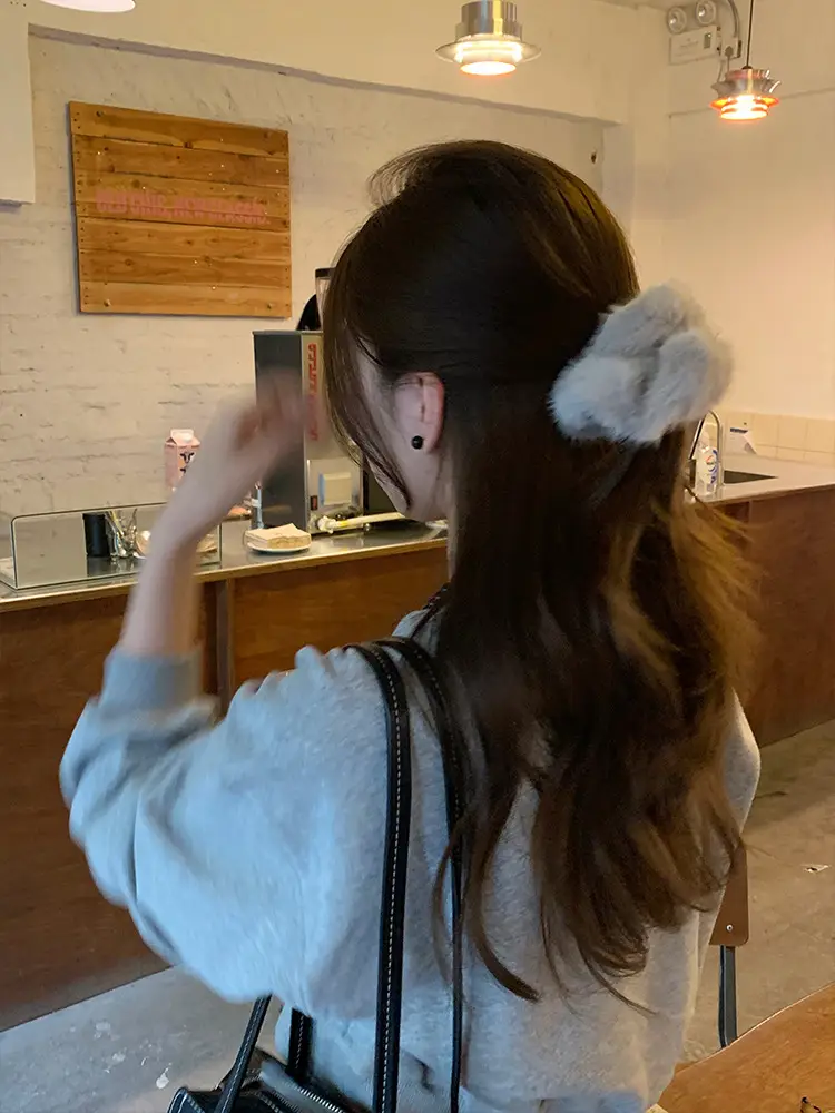 Soft Plush Hair Bands for Women 2023 New Arrival — feature 12