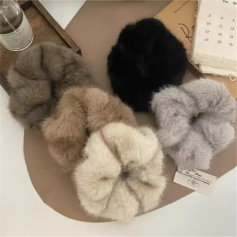 Soft Plush Hair Bands for Women 2023 New Arrival - Image 4