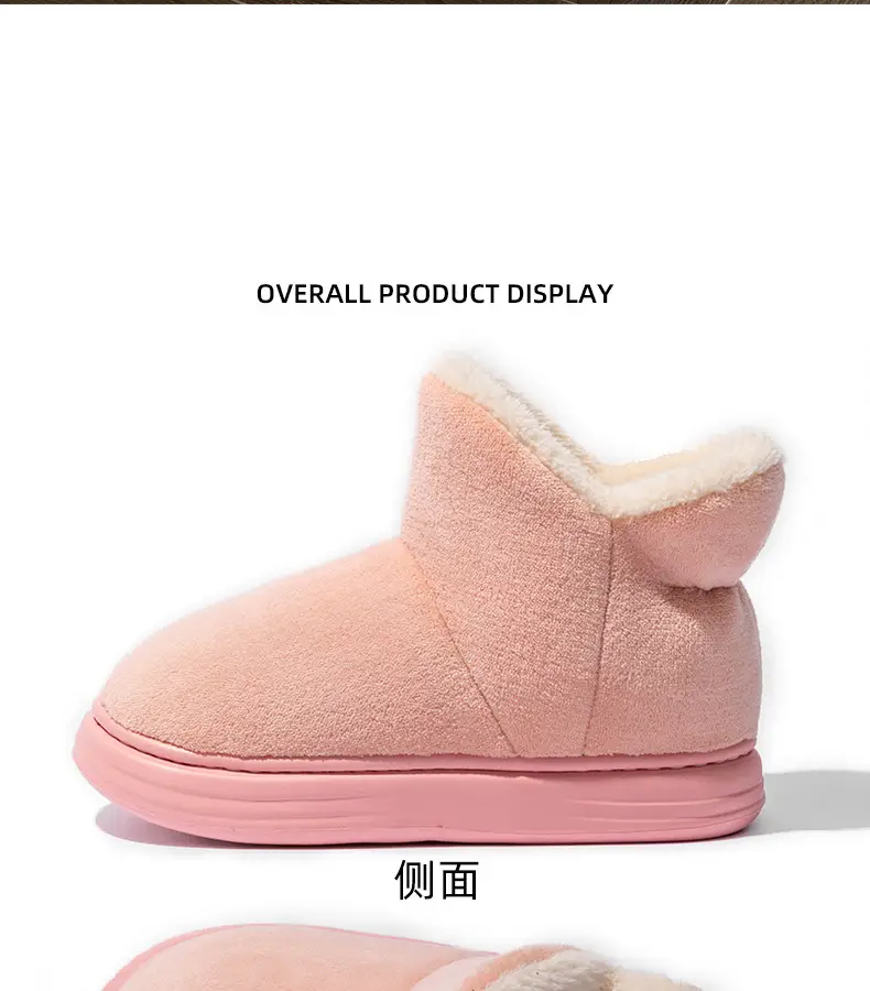 Warm Fleece Lined Non-Slip Slippers for Women Winter — feature 25