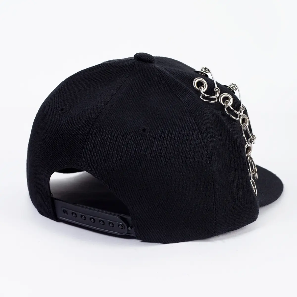 Black Baseball Cap with Long Strap for Men Women — feature 11