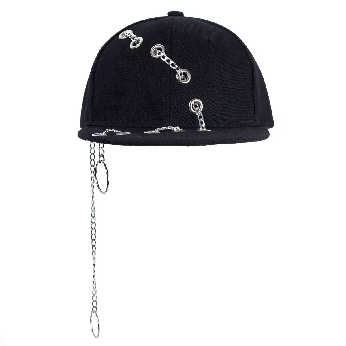 Black Baseball Cap with Long Strap for Men Women — feature 16