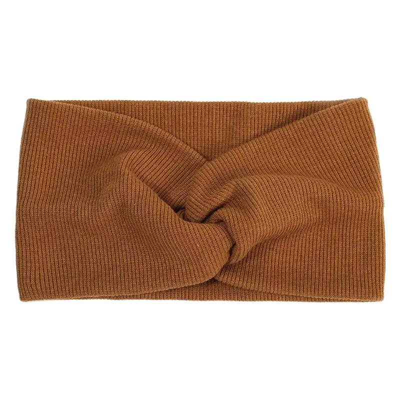 Maroon Crossbody Yoga Hair Band for Women