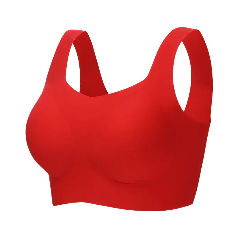 Red Seamless Women's Bra for Wedding & Daily Wear