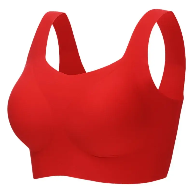 Red Seamless Women's Bra for Wedding & Daily Wear