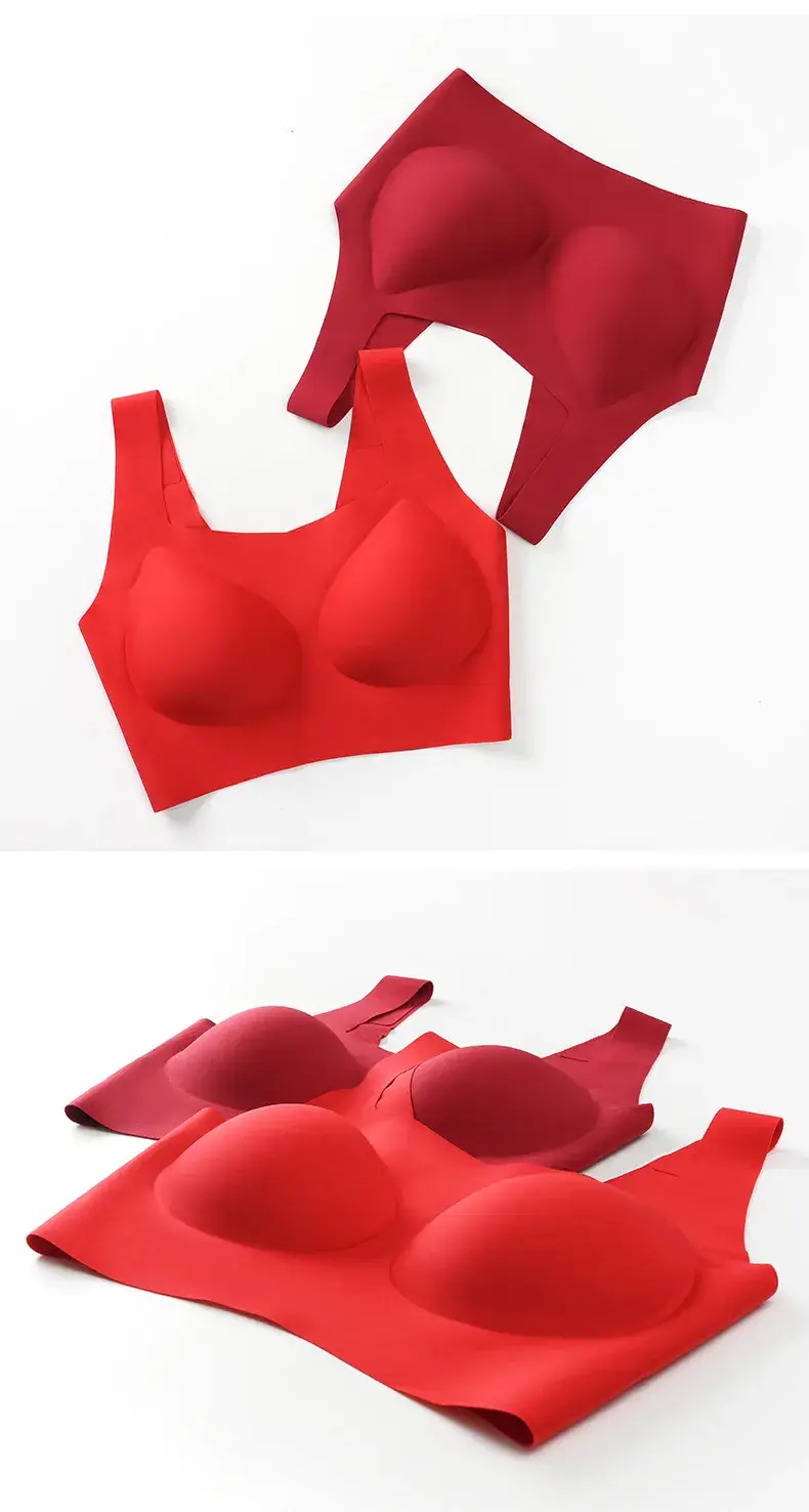 Red Seamless Women's Bra for Wedding & Daily Wear — feature 12