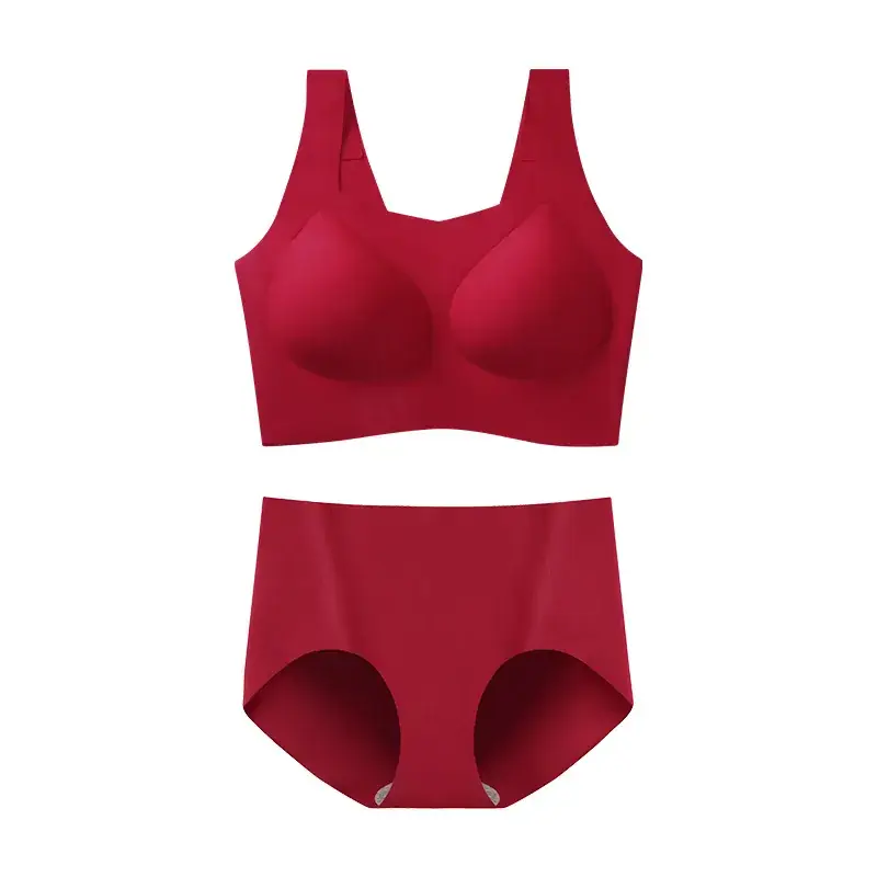 Red Seamless Women's Bra for Wedding & Daily Wear
