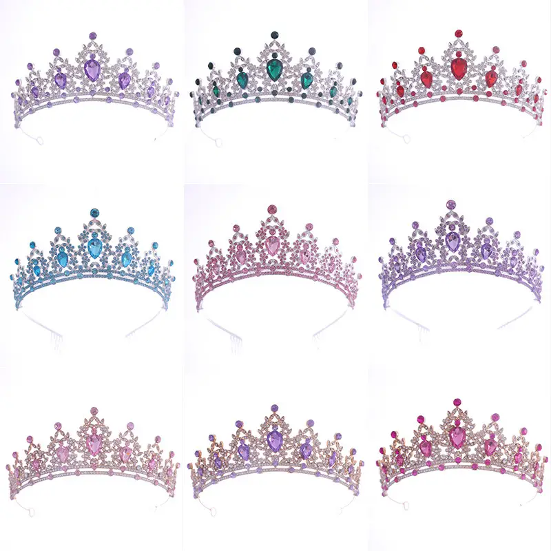 Princess Crown with Crystal Diamonds for Girls — feature 4