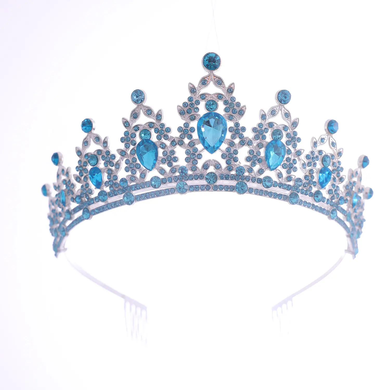 Princess Crown with Crystal Diamonds for Girls
