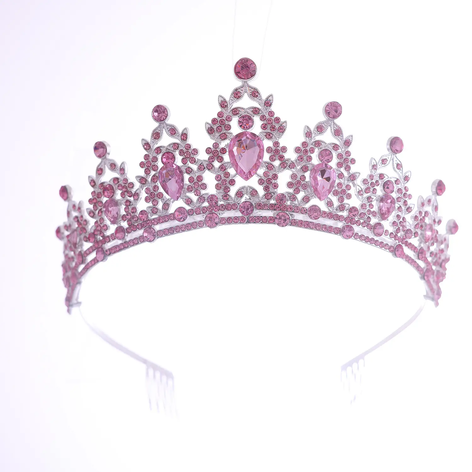 Princess Crown with Crystal Diamonds for Girls