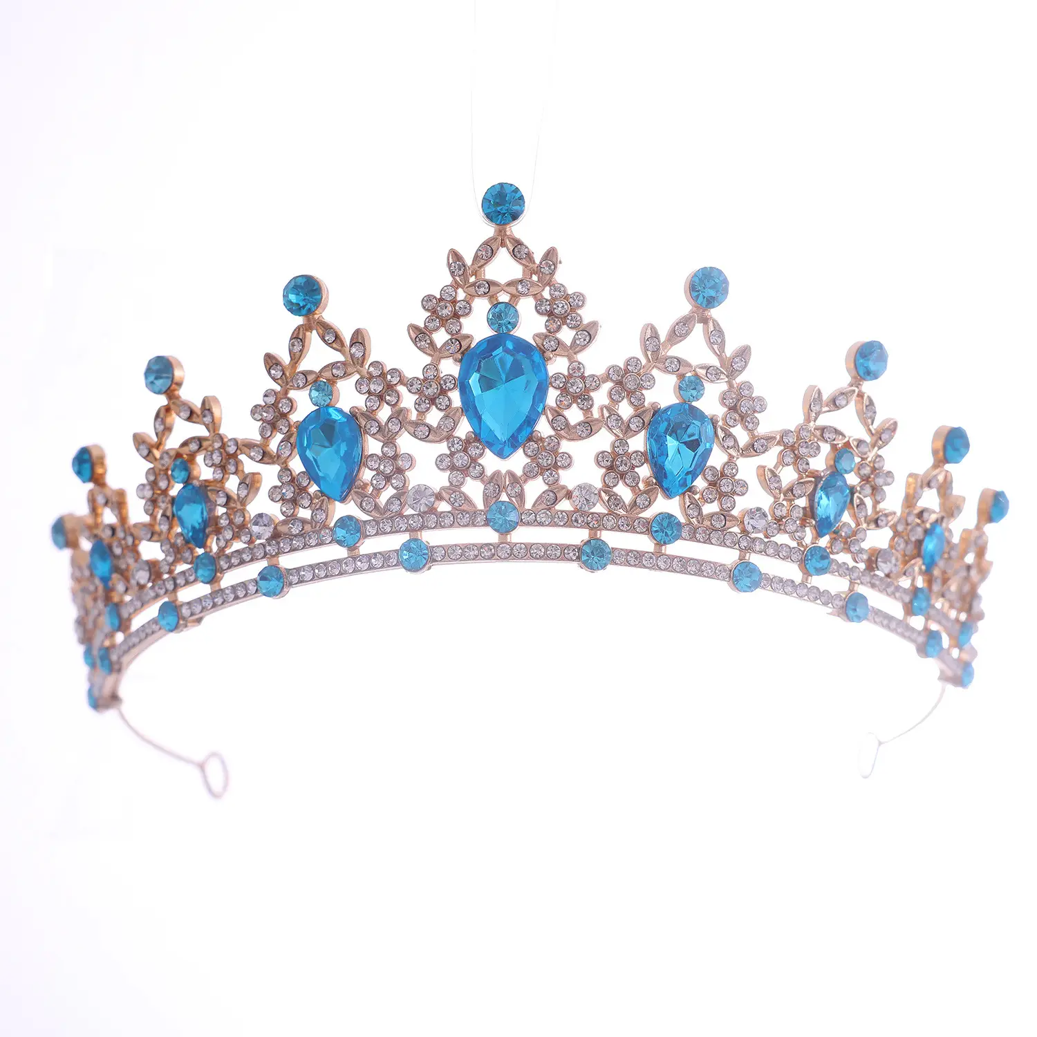 Princess Crown with Crystal Diamonds for Girls