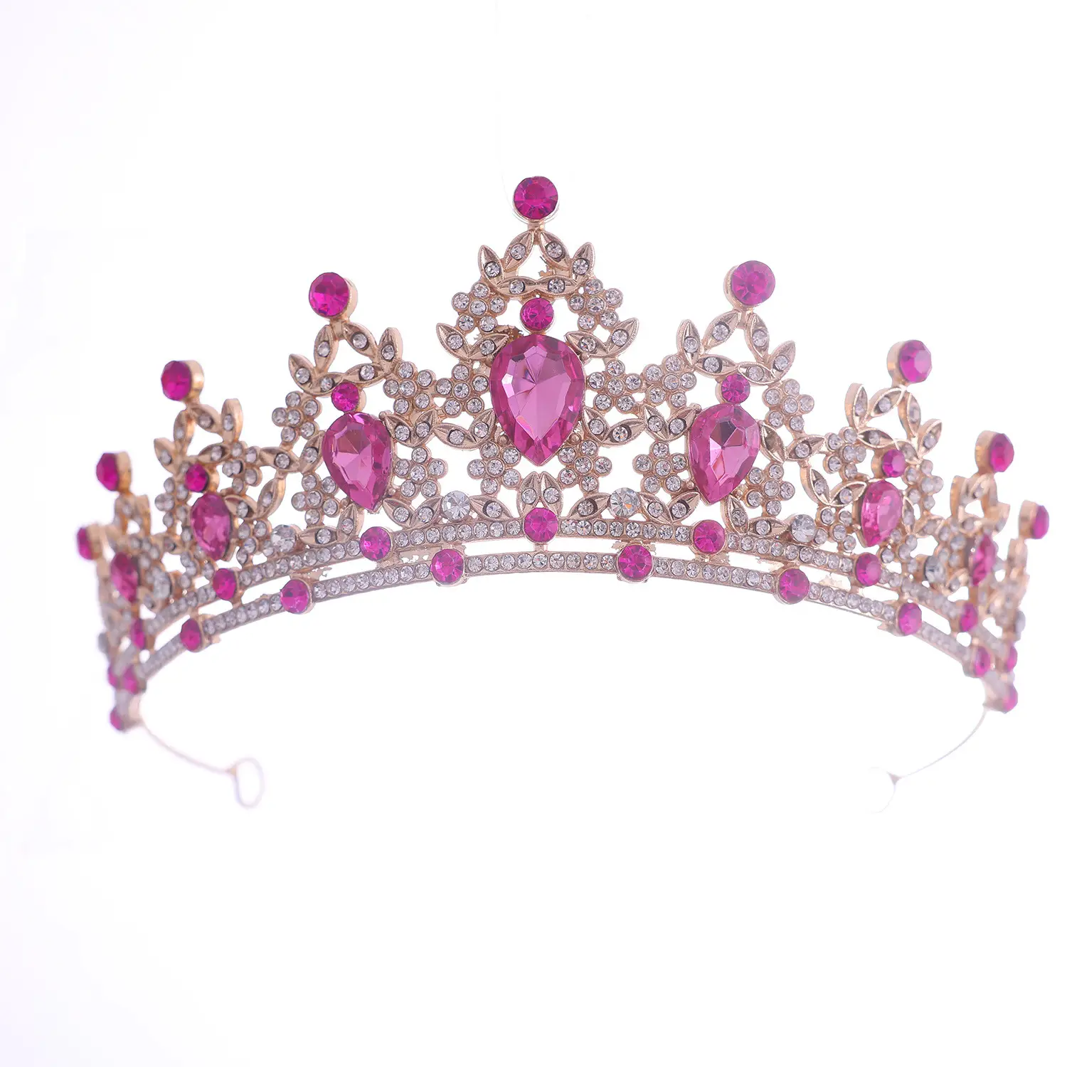 Princess Crown with Crystal Diamonds for Girls