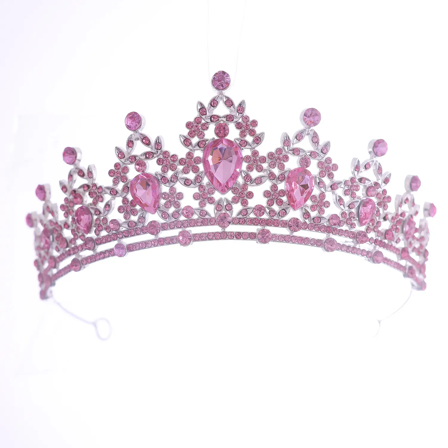 Princess Crown with Crystal Diamonds for Girls
