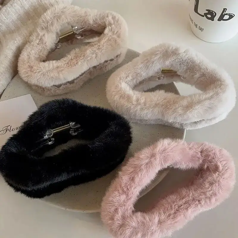 Winter Hairpin with Soft Fur Trim for Women - Image 8