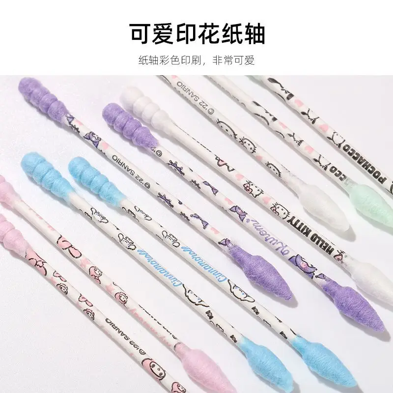 Sanrio Dog Cool Omi Disposable Cotton Swabs Spiral Ear Makeup - Image 8