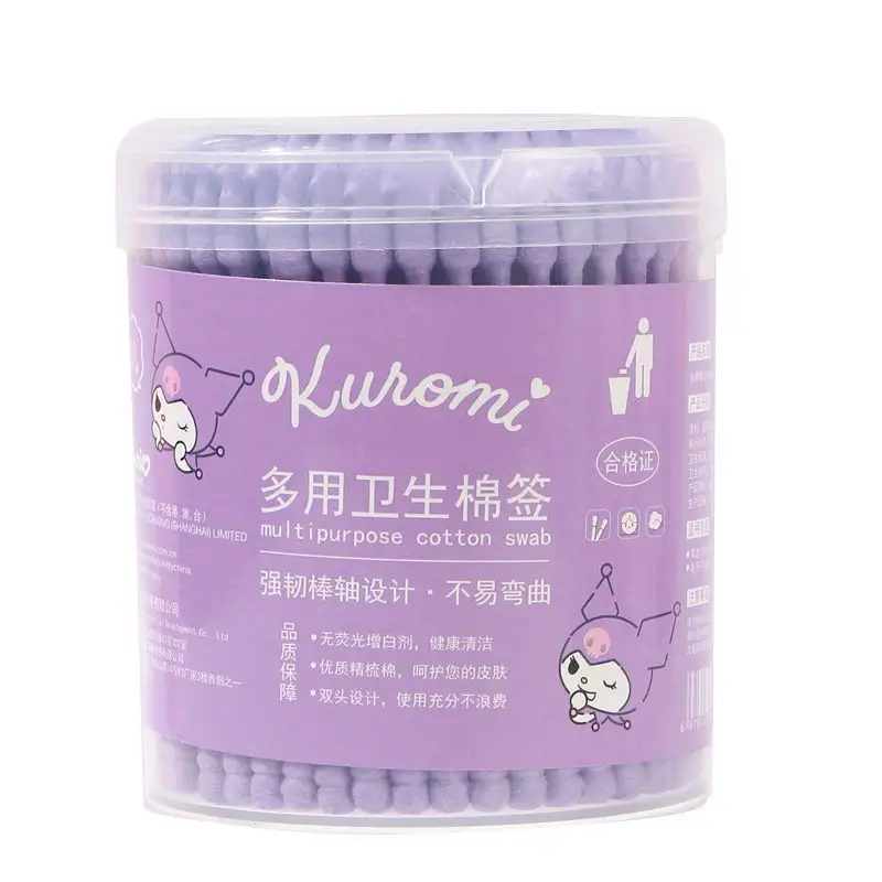 Sanrio Dog Cool Omi Disposable Cotton Swabs Spiral Ear Makeup - Image 2
