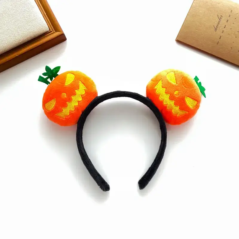 Cute Pumpkin Headband for Girls Halloween Dress Up — feature 11