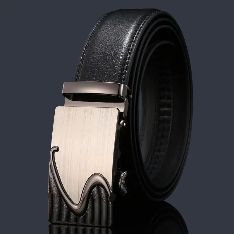 Ferrari Logo Automatic Buckle Belt for Men - Image 8