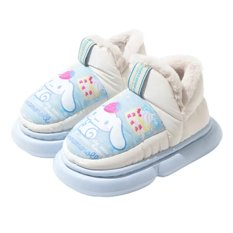 Nanbowan Sanrio Winter Princess Cotton Slippers for Kids